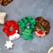 3PCS Christmas Hair Scrunchies Silk Christmas Hair Ties Elastic with Christmas tree Santa Claus Elk Soft Elastic Hair Bands Red Green Brown Checkered Hair Ties Xmas Ponytail Holders for Women Girls